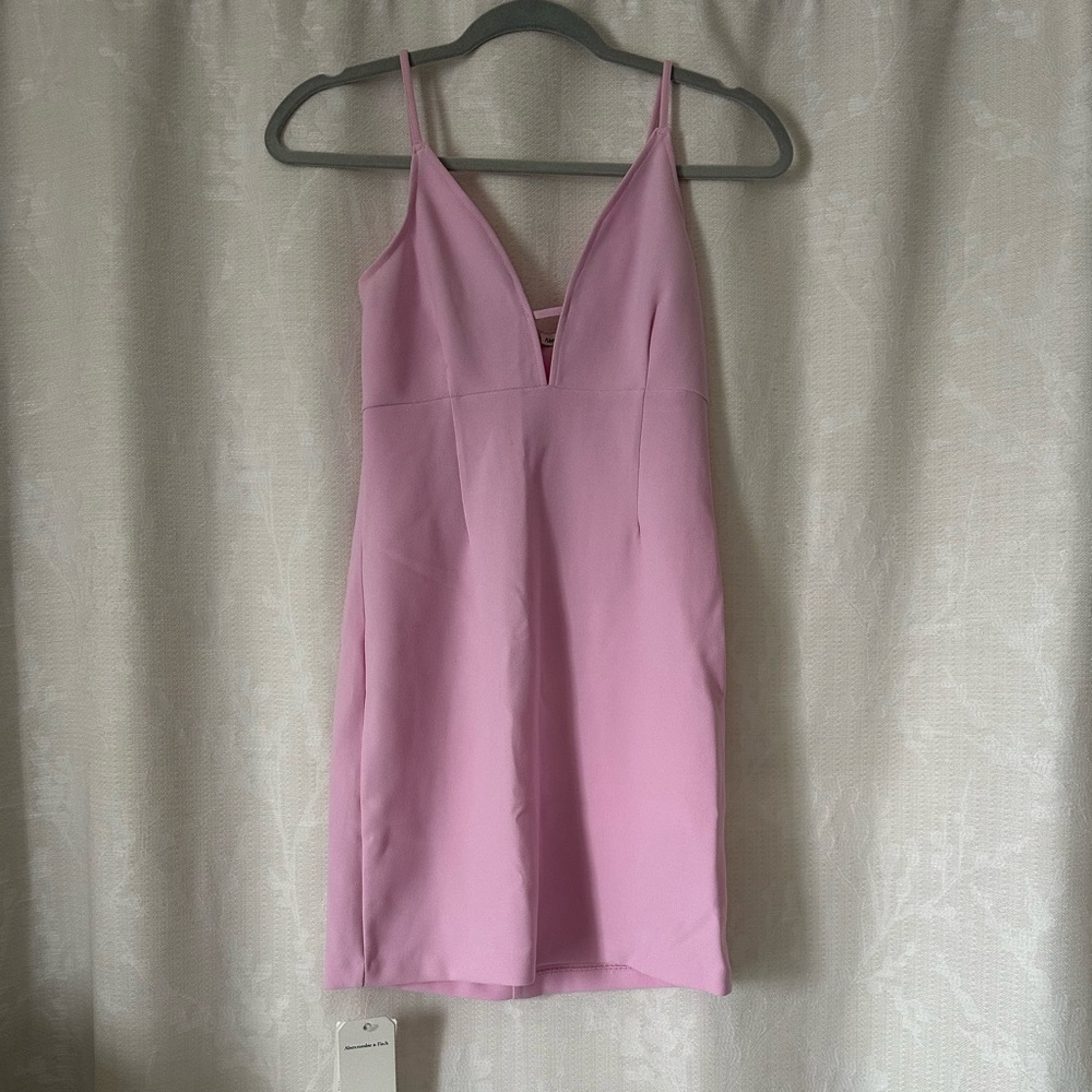 New with tags Abercrombie & Fitch Plunge Mini Dress Size:Small